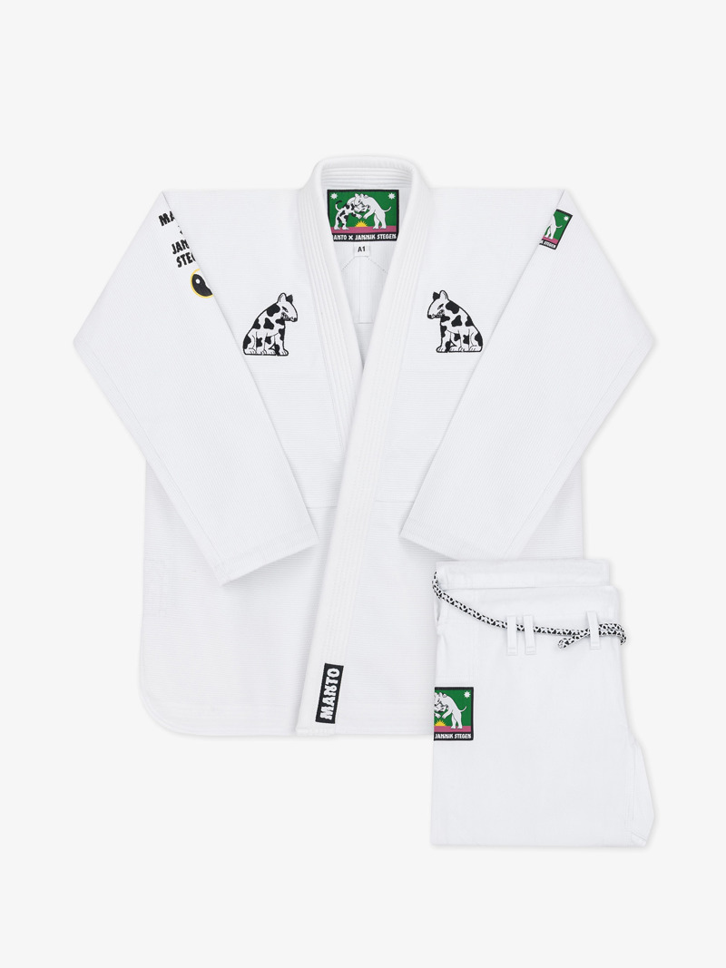 MANTO Dogs BJJ Gi - white
